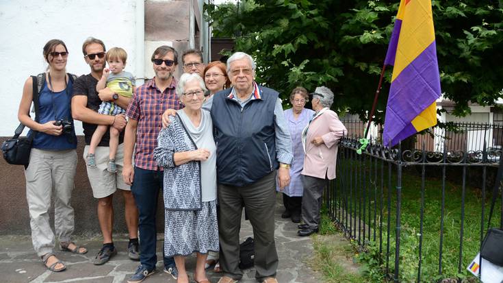 Espainiako gerran erahil zuten Francisco Mulari omenaldia egin diote Oronoz-Mugairin abuztuaren 6an