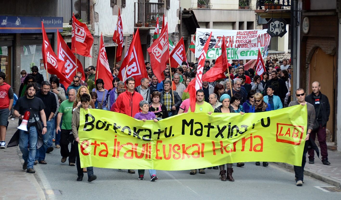 LAB sindikatuaren 50. urteurreneko dokumentala emanen dute igandean Lesakan