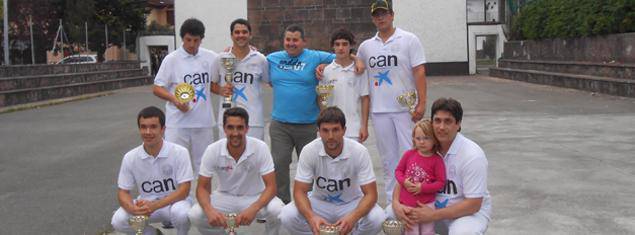 Emilio Zabala, Gorka Iribarren, Jokin Arraztoa eta Pio Gartzia nagusitu dira Doneztebeko Laxoa Torneoan