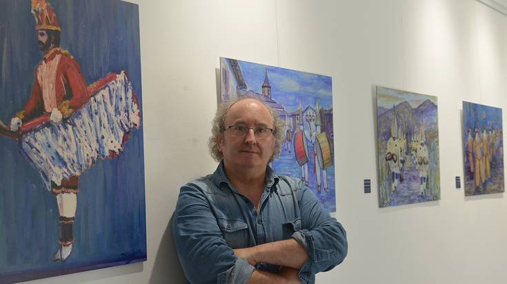 «Sorkuntzarako denbora gehiago eman du itxialdiak, baina egindako margolanak saltzeko ateak itxi ditu»