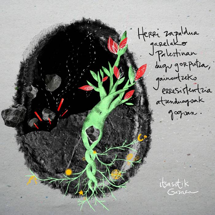 Itsasotik Gazara: bigarren ilustrazioa