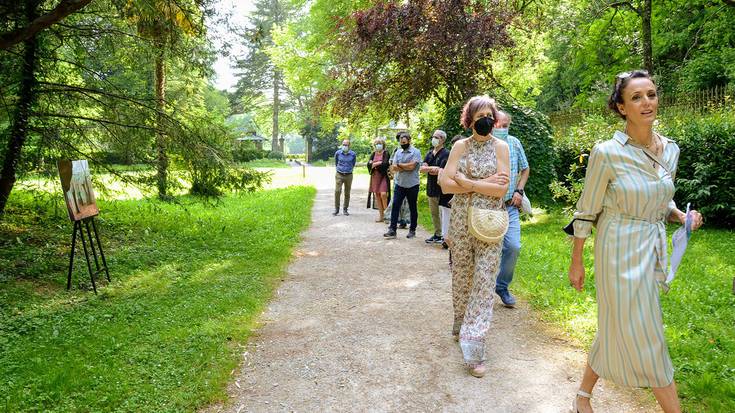 Uztailean eta abuztuan 15.452 bisitari sartu ziren Bertizen Azken Eguzkilorea erakusketa ikustera