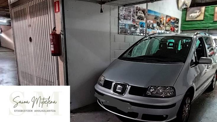 Saioa Mitxelena Inmobiliaria: Irungo Palmera Monteron garajea salgai