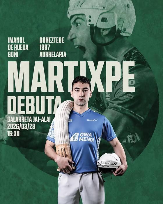 Martixpe erremontista doneztebarrak profesionaletan debuta eginen du larunbatean Galarretan