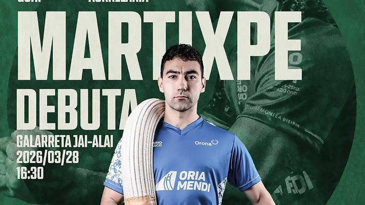 Martixpe erremontista doneztebarrak profesionaletan debuta eginen du larunbatean Galarretan