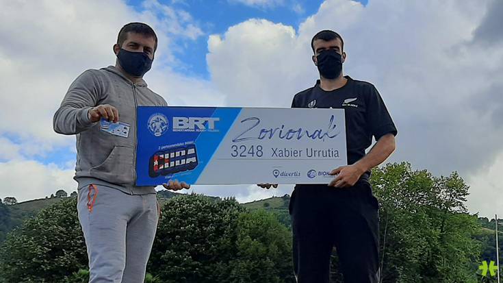Xabier Urrutia arraioztarrak irabazi du BRTren zozketa