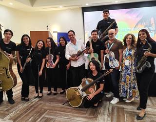 Birziklatutako musika tresnekin Paraguaitik datorren orkestraren emanaldia izanen dute otsailaren 8an Senperen