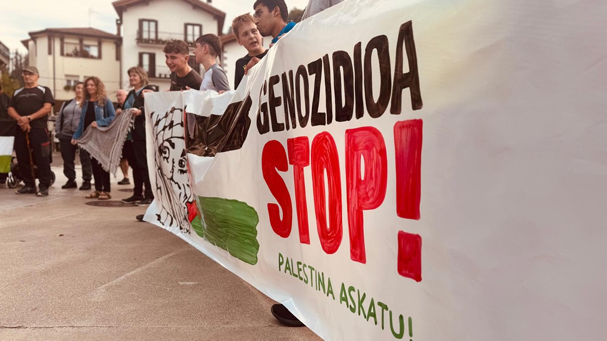 Palestinari buruzko hitzaldia antolatu dute larunbatean Goizuetan