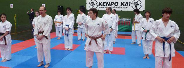 150 kirolari bildu ziren Beran Nafarroako kenpo txapelketan