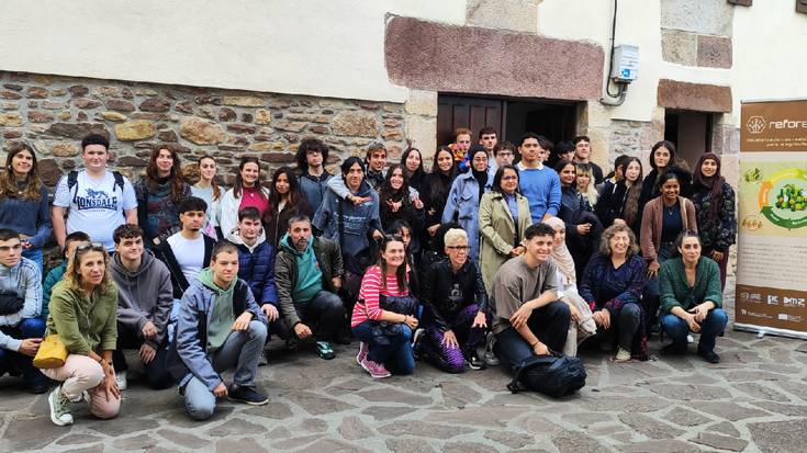 Reforest proiektuko jardunaldia egin dute asteburuan Malerrekan