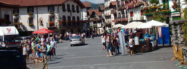 Berako udako azokaren emaitzarekin kontent merkatari eta ostalariak
