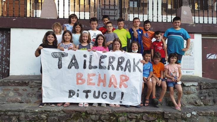 «Tailerrak beharrezkoak dira haurren garapen psikosozialerako»