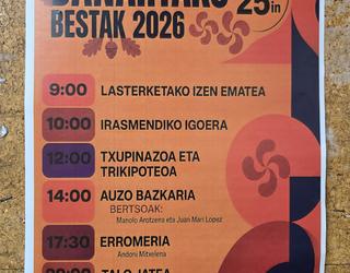 Banartako Bestak ospatuko dira larunbat honetan