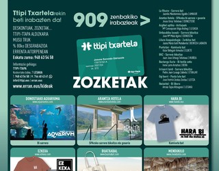 ZOZKETAK ttipi-ttapa 909 zk.