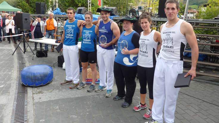 Nerea Sorondo beratarrak eta Josetxo Barberena ultzamarrak irabazi dute Nafarroako arpana txapelketa mistoa