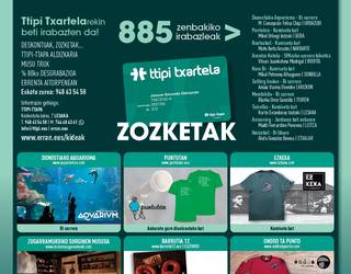 ZOZKETAK ttipi-ttapa 885 zk.