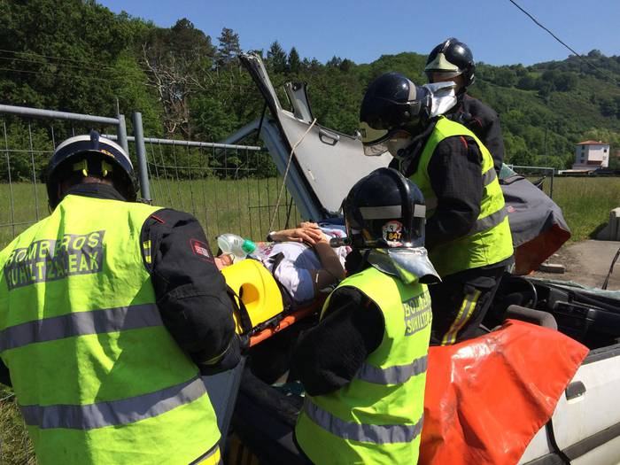 Istripu simulakro tailerrak lantzen hasiak dira Baztanen