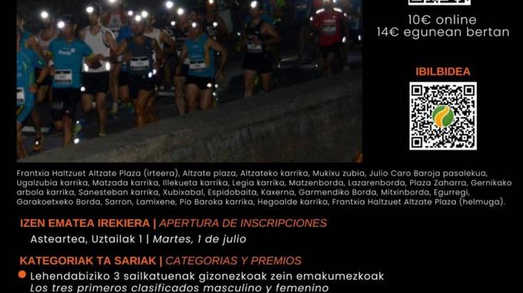 Inaki Pikabearekin Berako Gau Krosa, Alkaiaga Traila eta Bortzirietako Kopa hizpide