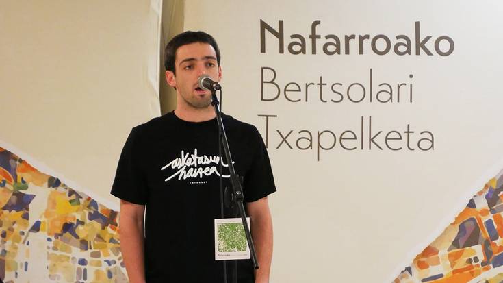 Xabat Illarregik irabazi du Nafarroako Bertsolari Txapelketako hirugarren saioa