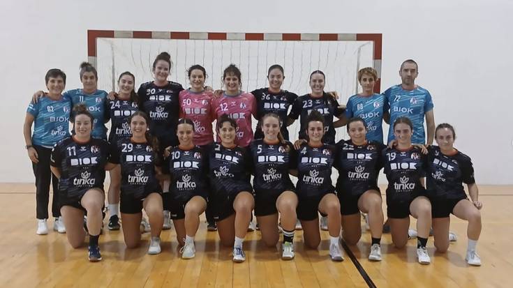 Emakumeen eskubaloi taldeek ligari ekinen diote asteburuan