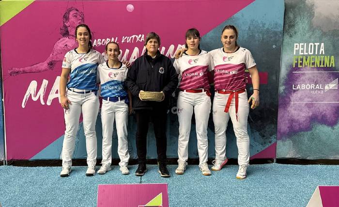 Nahia Bertiz sunbildarrak galdu egin du eskuz binakako txapelketako jardunaldian