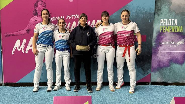 Nahia Bertiz sunbildarrak galdu egin du eskuz binakako txapelketako jardunaldian