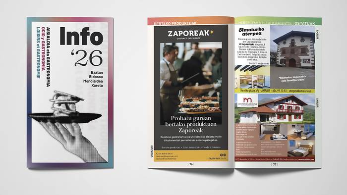 2026ko Aisialdia eta Gastronomia Gida argitaratu du TTIPI-TTAPAk