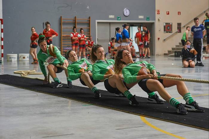 Nafarroako Launakako Sokatira Txapelketa abiatu da Antsoainen