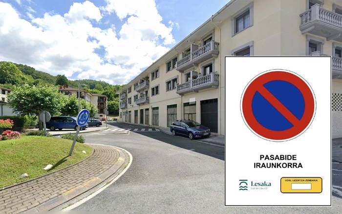 Pasabide plaka ofizialak eska daitezke Lesakako herriko etxean