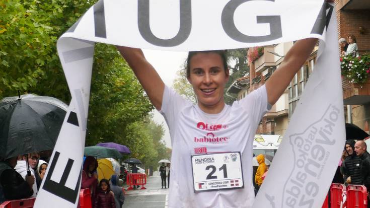Ainhoa Etxegarai beratarrak irabazi du Mendira Joan Etorria lasterketa