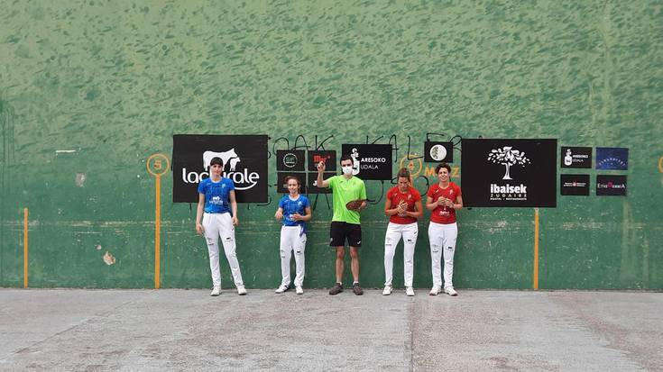 Areson jokatu zuten Plazaz plaza txapelketa asteburuan