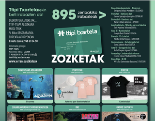 ZOZKETAK ttipi-ttapa 895 zk.