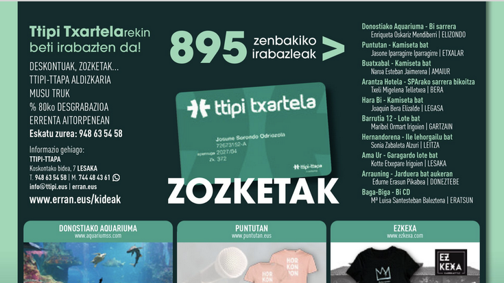 ZOZKETAK ttipi-ttapa 895 zk.