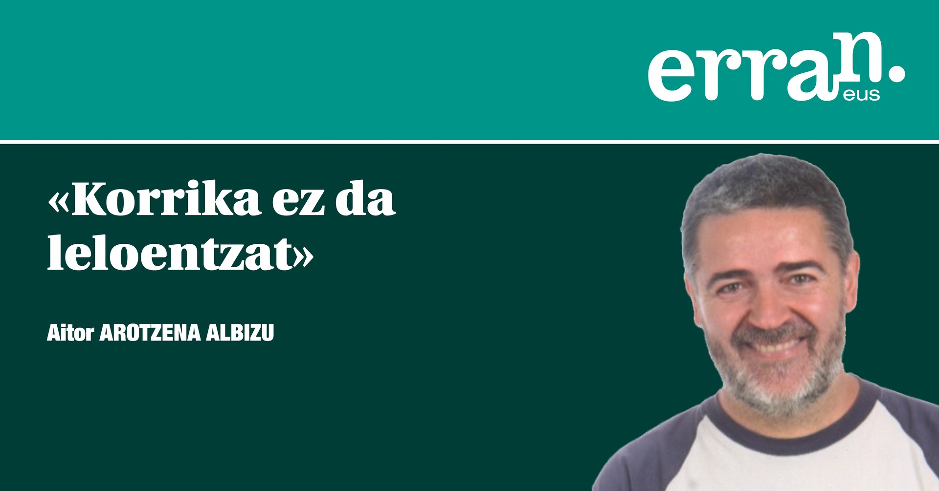 Korrika ez da leloentzat