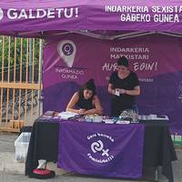 'Indarkeria matxistak besta guneetan' saioa Beran