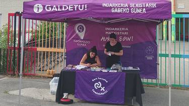 Ortzirale honetan hasita, 'Indarkeria matxistak besta guneetan' saioak eginen dituzte Bortzirietan herriz herri
