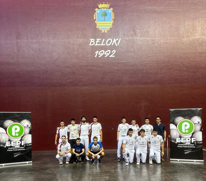 Euskal Herriko herriarteko pilota txapelketako finala jokatuko du Leitzak