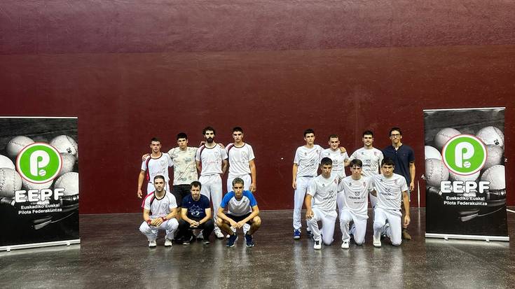 Euskal Herriko herriarteko pilota txapelketako finala jokatuko du Leitzak