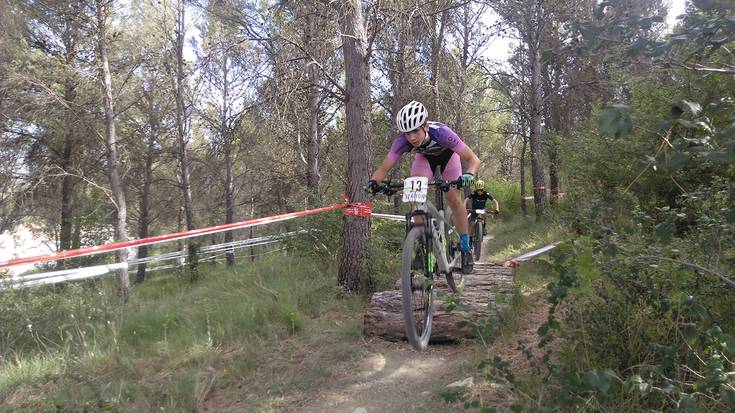 Baztango ttikiak ere ederki ibili dira Zangozako mendi-bizikleta proban