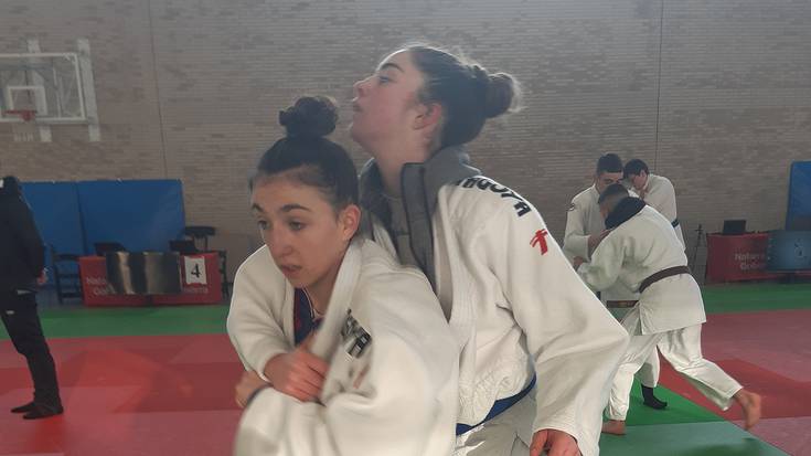 Nafarroako Kirol Jokoen bigarren fasean aritu dira Errekako kadete eta infantil mailako judokak