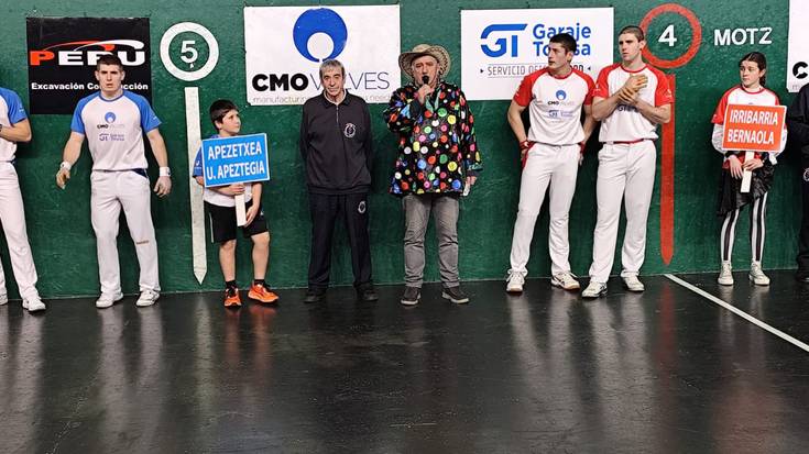 Elite mailako XII. Soroa Memoriala irabazi dute Beñat Apezetxea goizuetarrak eta Unax Apeztegia elizondoarrak