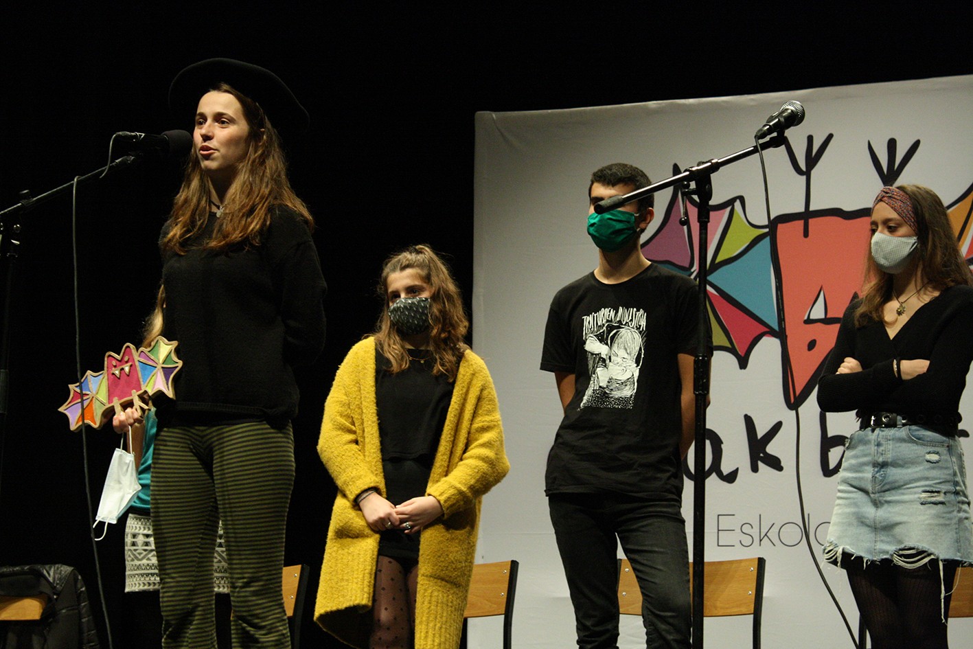 Berako Ekhiñe Zapiainek irabazi du Nafarroako Eskolarteko Bertsolari Txapelketa