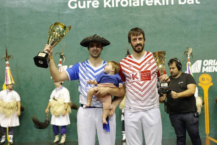 Aritz Juanenea saldiastarrak lehen aldiz irabazi du buruz buruko erremonte txapelketa