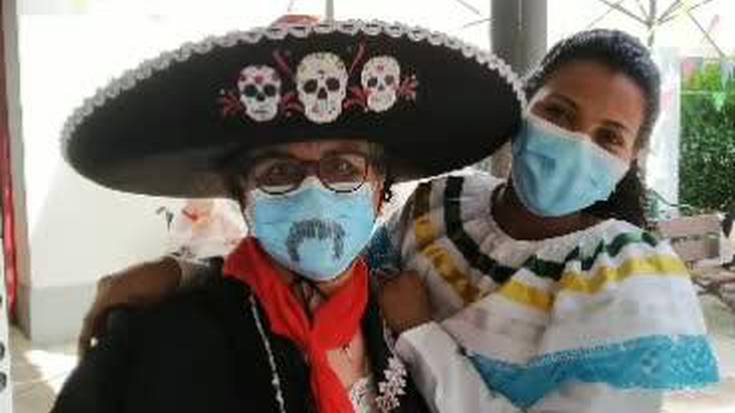 Sanfermin bereziak ospatu dituzte Lesakako Andra Mari Zahar Etxean ere