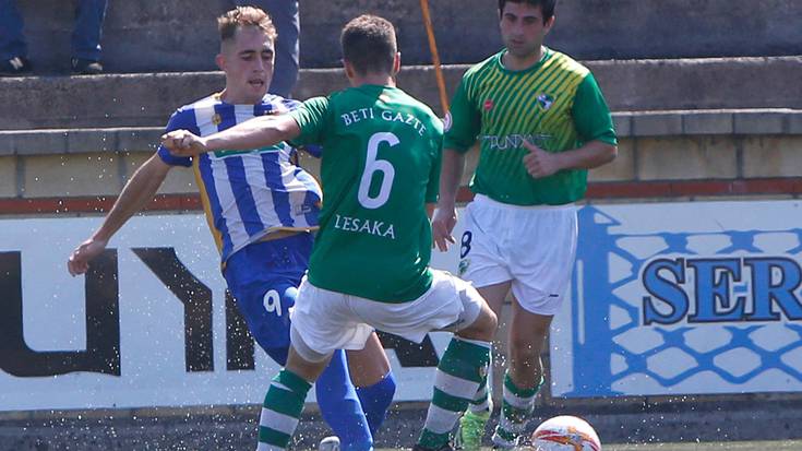 Sei gol hartuta bueltatu da Beti Gazte futbol taldea Gasteiztik