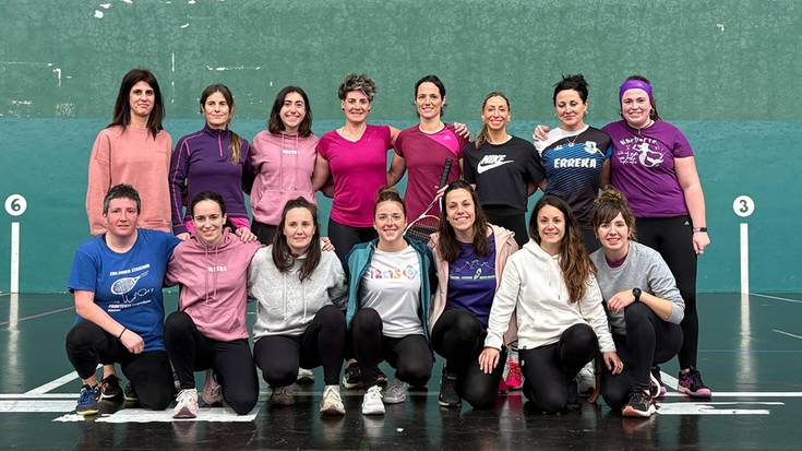 Alazne Aizpuru eta Izaskun Iriarte irabazle Doneztebeko Binakako Emakumezkoen Frontenis Txapelketan