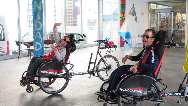 Aspacek bizikleta egokituak nahi ditu Eguberrietarako