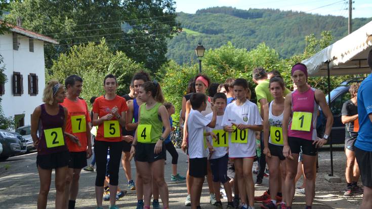 Jone Zelaieta, Ibai Iturria eta Asier Apezetxeak irabazi dute IV. Alkaiaga Trail