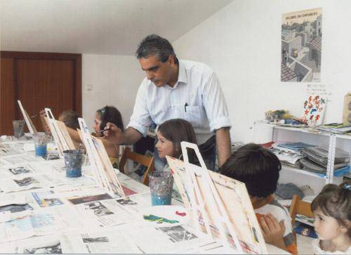 Multi-Arte programa eskainiko du Santiago Jorge margolariak Beran eta Lesakan