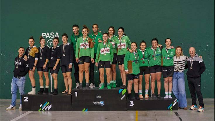 Emakumeen Euskal Herriko 4x4 sokatira txapelketa irabazi du Beti Gaztek